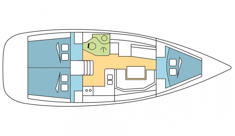 Sun Odyssey 389 - Yacht Charter Sailica