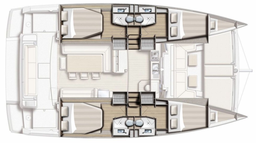 Bali 4.1 - Yacht Charter Sailica