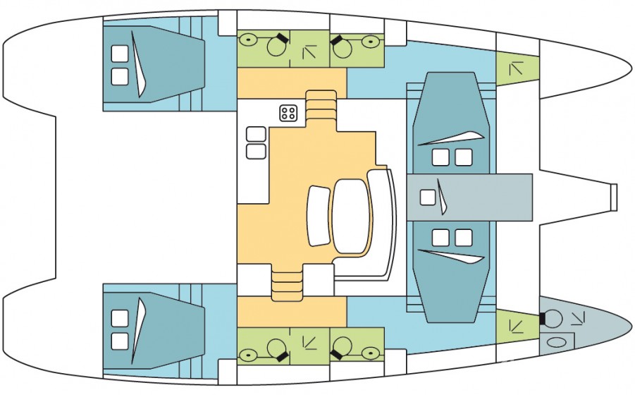 Lagoon 421 - Yacht Charter Sailica