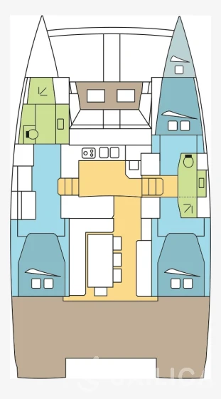 Bali 4.1 - Yacht Charter Sailica