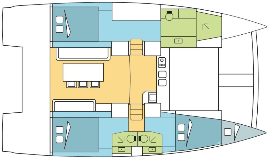 Bali 4.1 - Yacht Charter Sailica