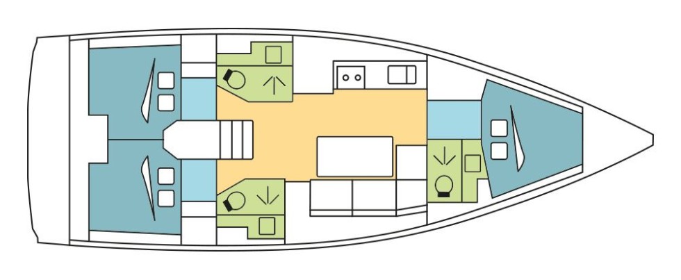 Dufour 390 Grand Large - Yacht Charter Sailica