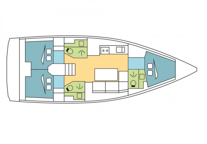 Dufour 390 Grand Large - Yacht Charter Sailica