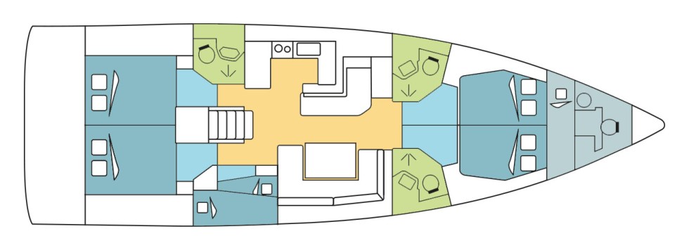 Oceanis 51.1 - Yacht Charter Sailica