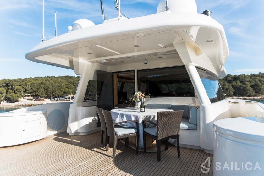 Ferretti 26 M Navetta - Yacht Charter Sailica