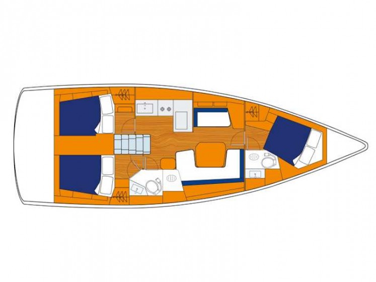 Oceanis 41.1 - Yacht Charter Sailica