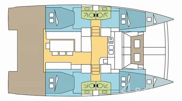 Bali 4.1 - Yacht Charter Sailica