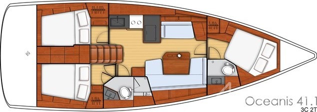 Oceanis 41.1 - Yacht Charter Sailica