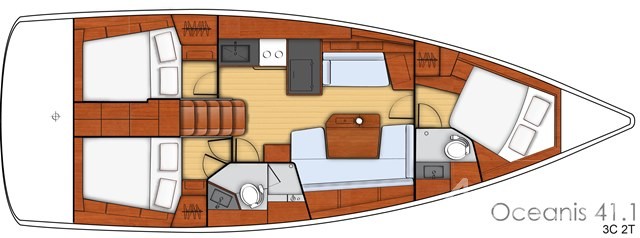 Oceanis 41.1 - Yacht Charter Sailica