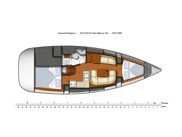 Sun Odyssey 36i - Yacht Charter Sailica