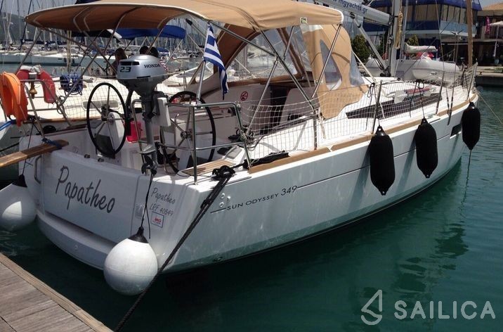 Sun Odyssey 349 - Yacht Charter Sailica