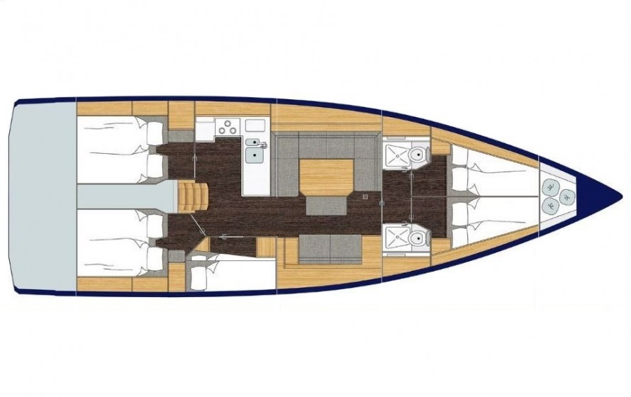 Bavaria C45 Holiday - Yacht Charter Sailica