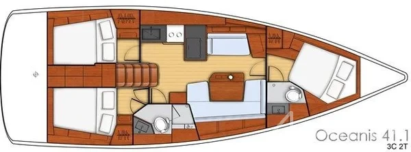 Oceanis 41.1 - Yacht Charter Sailica