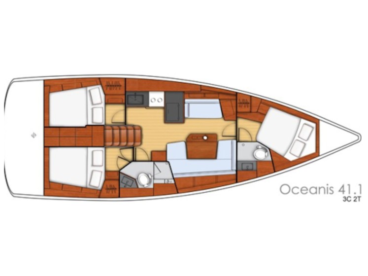 Oceanis 41.1 - Yacht Charter Sailica