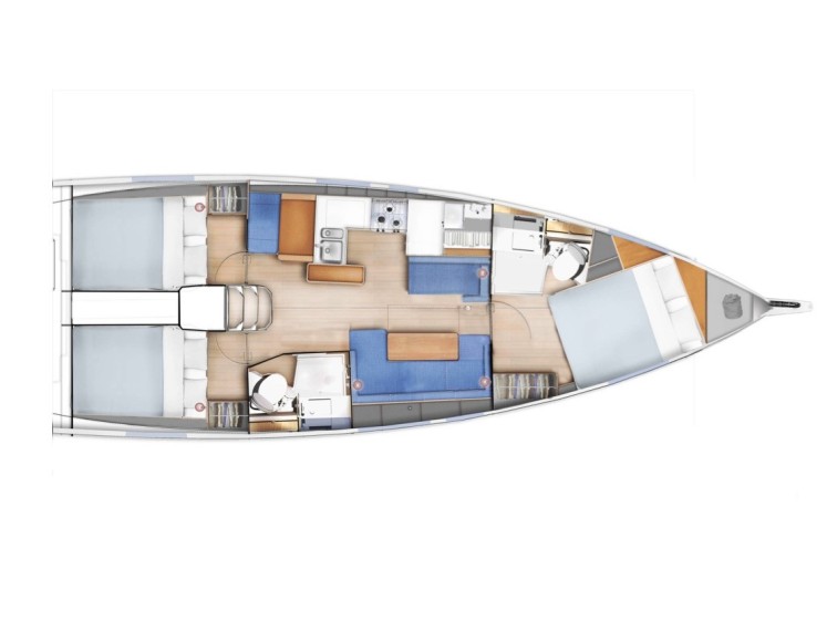 Sun Odyssey 410 - Yacht Charter Sailica