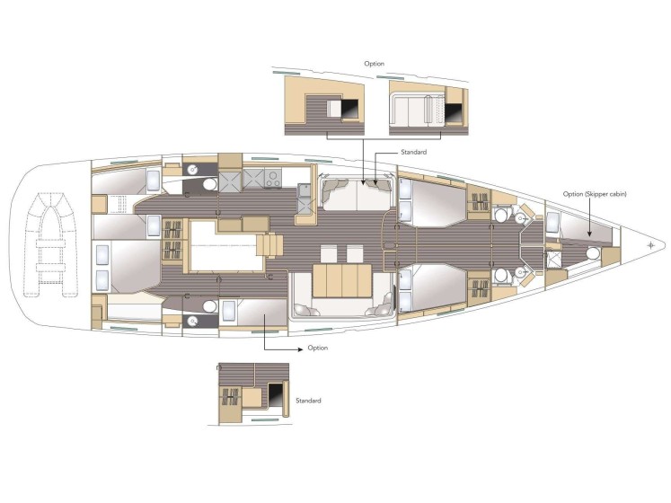 Jeanneau 64 - Yacht Charter Sailica