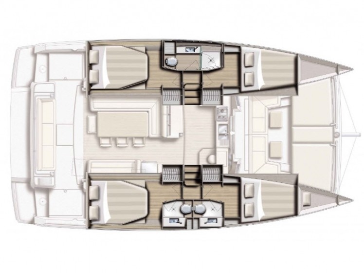 Bali 4.1 - Yacht Charter Sailica