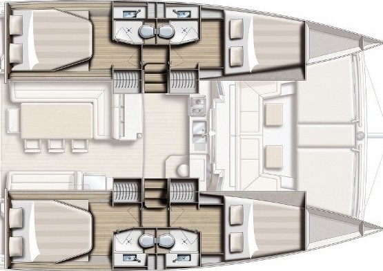 Bali 4.1 - Yacht Charter Sailica