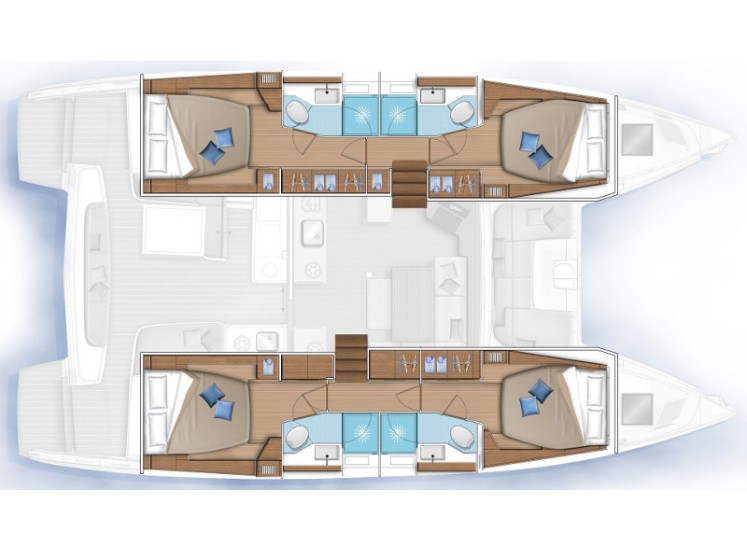 Lagoon 46  - Yacht Charter Sailica