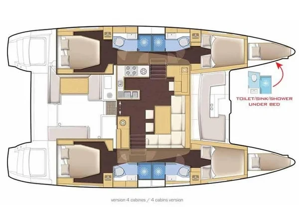 Lagoon 46  - Yacht Charter Sailica