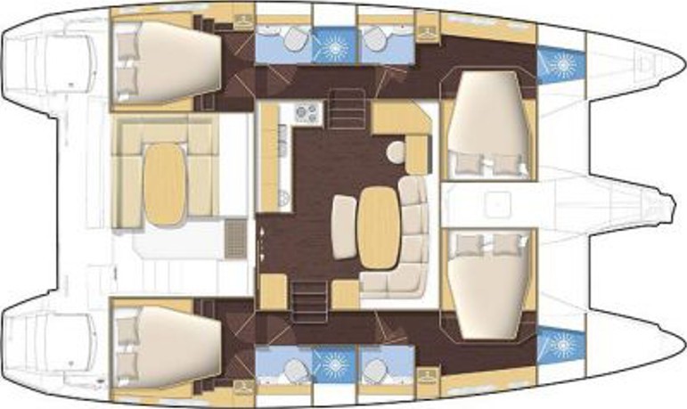 Lagoon 42 - Yacht Charter Sailica