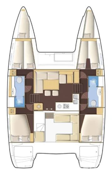 Lagoon 400 S2 - Yacht Charter Sailica
