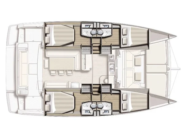 Bali 4.1 - Yacht Charter Sailica