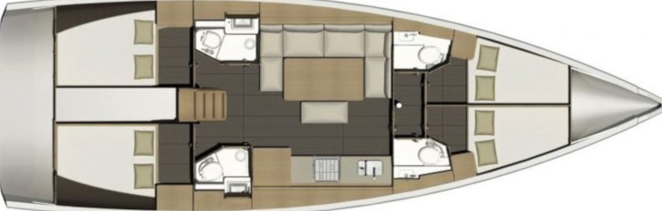 Dufour 460 GL - Yacht Charter Sailica