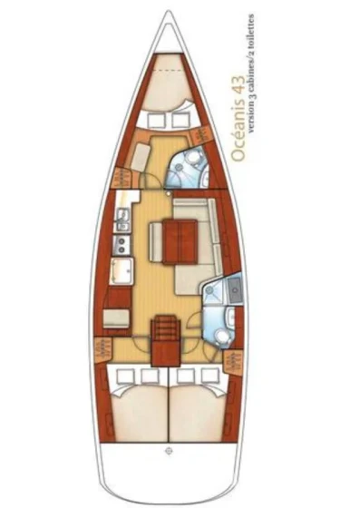 Oceanis 43 - Yacht Charter Sailica