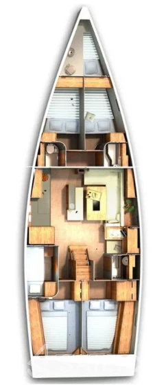 Hanse 505 - Yacht Charter Sailica