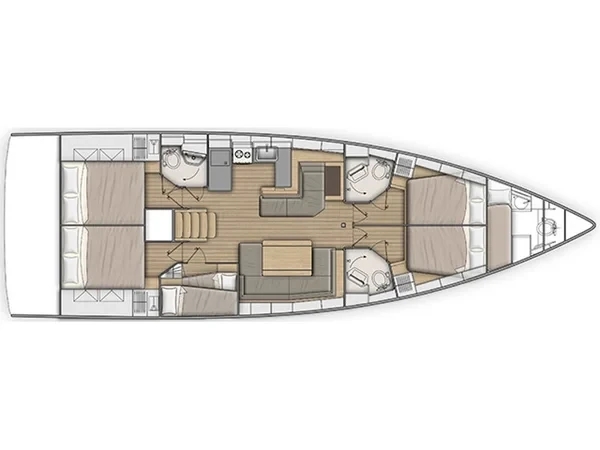 Oceanis 51.1 - Yacht Charter Sailica
