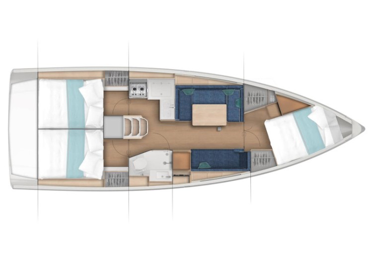 Sun Odyssey 380 - Yacht Charter Sailica