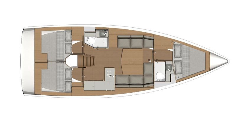 Dufour 390 Grand Large - Yacht Charter Sailica