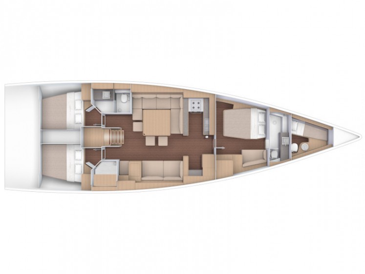 Dufour 56 Exclusive - Yacht Charter Sailica
