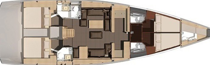Dufour 56 Exclusive - Yacht Charter Sailica