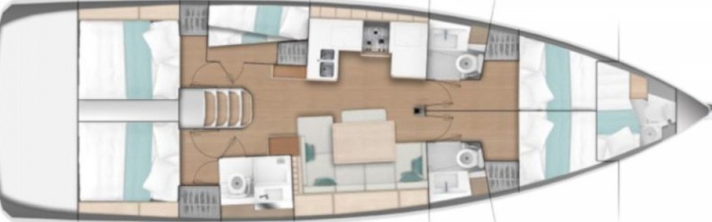 Sun Odyssey 490 - Yacht Charter Sailica