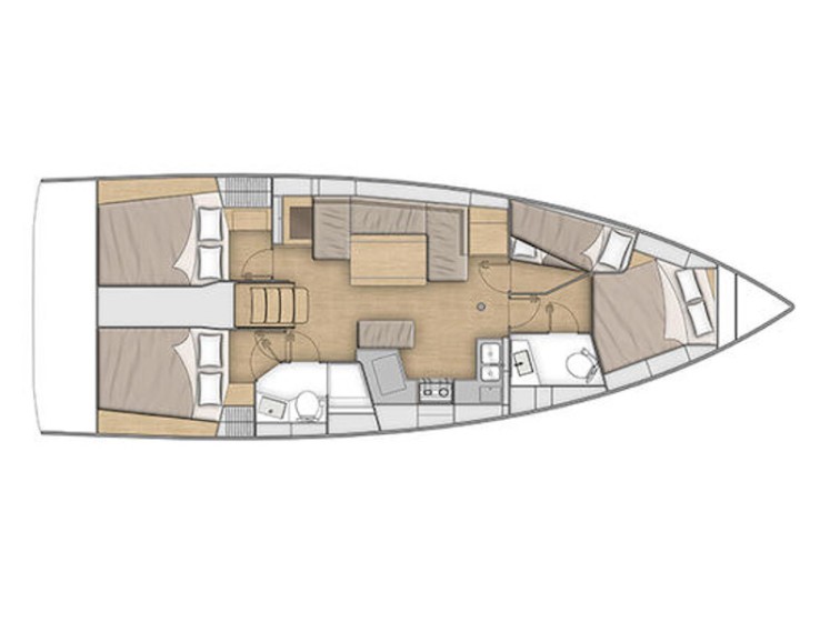 Oceanis 40.1 - Yacht Charter Sailica
