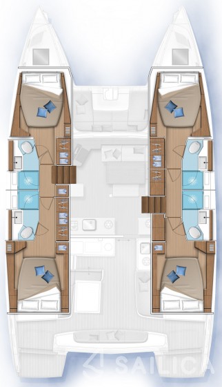 Lagoon 46  - Yacht Charter Sailica