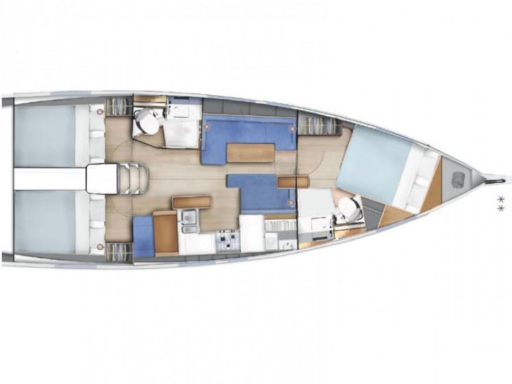 Sun Odyssey 410 - Yacht Charter Sailica