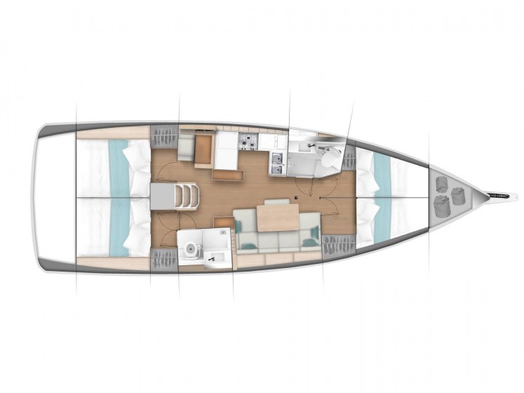 Sun Odyssey 440 - Yacht Charter Sailica