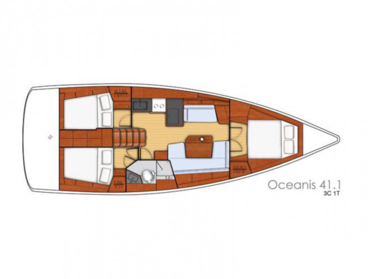 Oceanis 41.1 - Yacht Charter Sailica