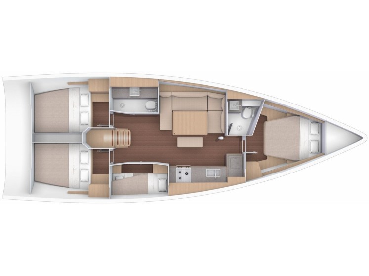 Dufour 430 - Yacht Charter Sailica