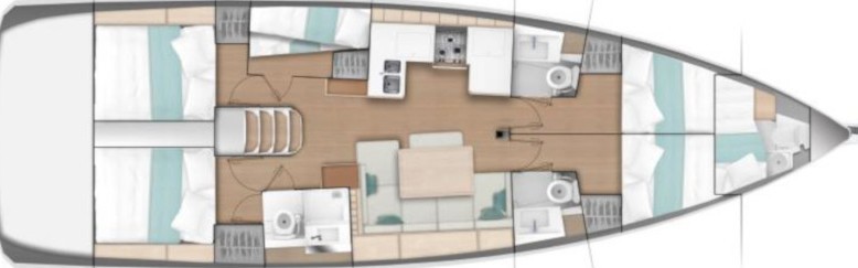 Sun Odyssey 490 - Yacht Charter Sailica