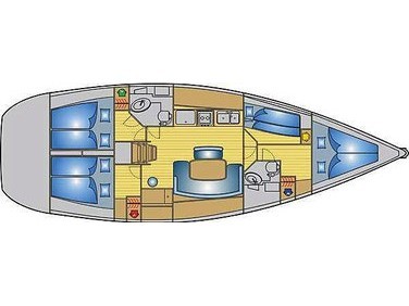 Cyclades 43.4 - Yacht Charter Sailica