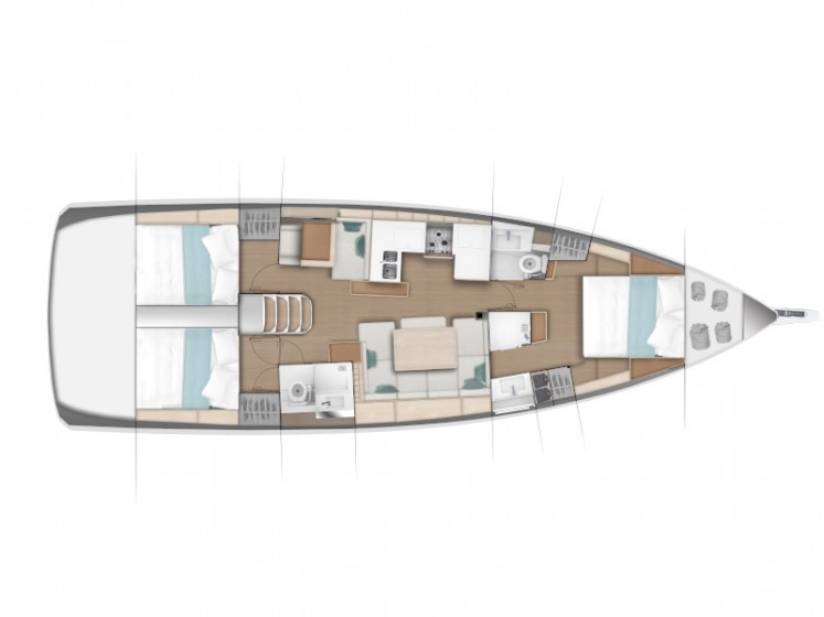 Sun Odyssey 490 - Yacht Charter Sailica