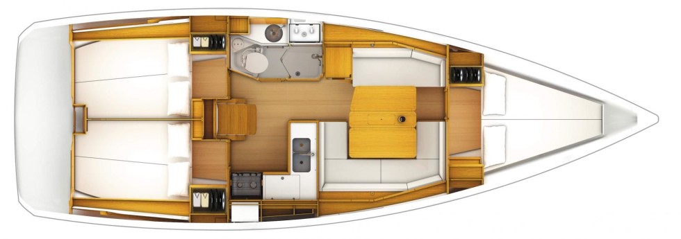 Sun Odyssey 389 - Yacht Charter Sailica