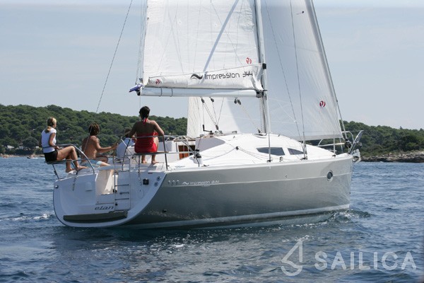 Elan 344 Impression - Yacht Charter Sailica