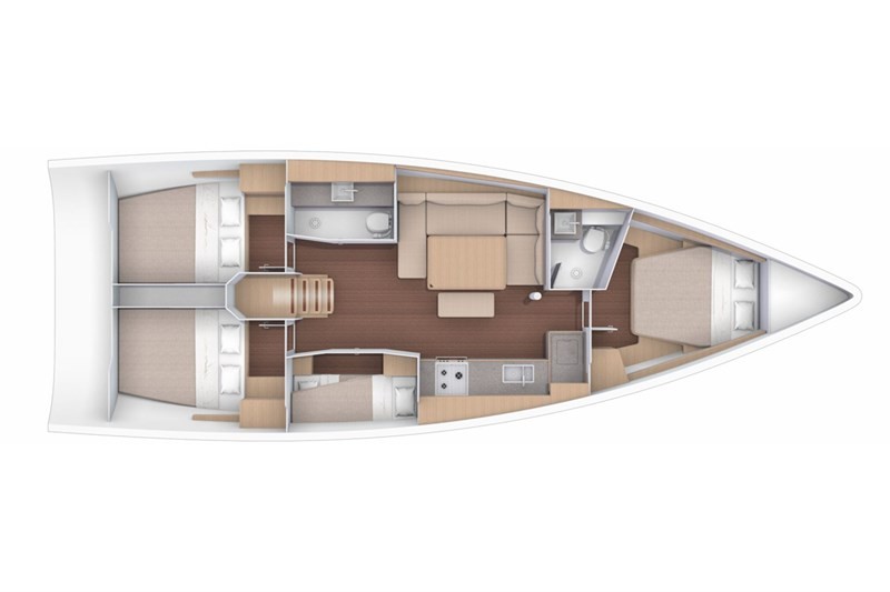 Dufour 430 - Yacht Charter Sailica