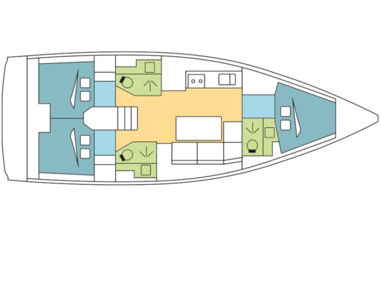 Dufour 390 Grand Large - Yacht Charter Sailica