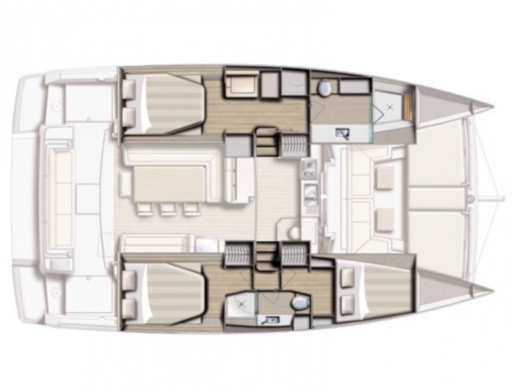 Bali 4.1 - Yacht Charter Sailica
